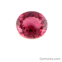 Pink Tourmaline Oval Faceted 6.69ct