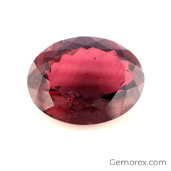 Rubellite Tourmaline Oval Faceted 22.50ct