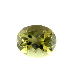 Olive Tourmaline Oval Faceted 2.97ct