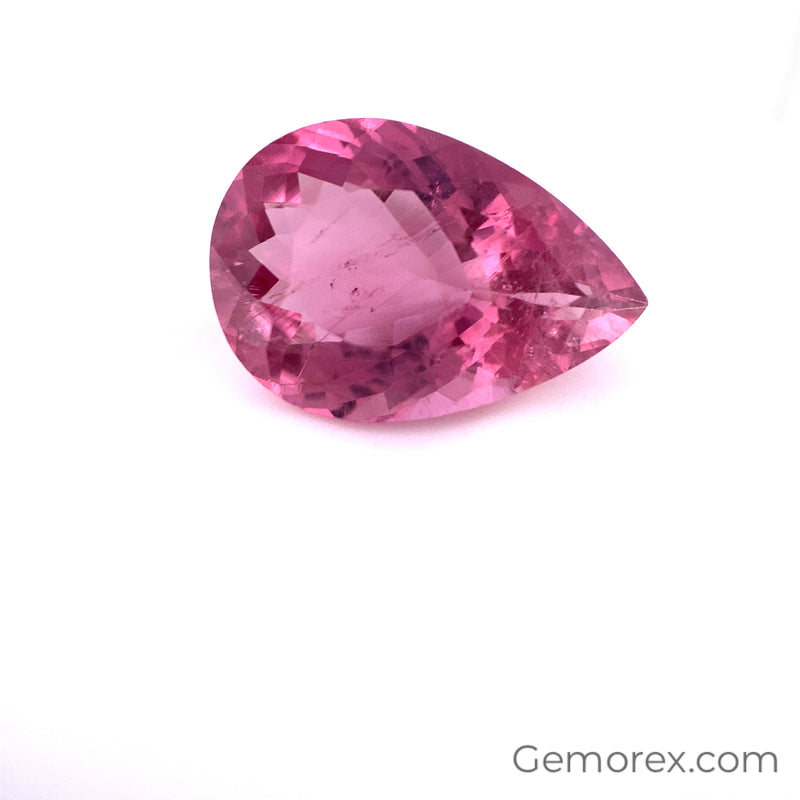 Pink Tourmaline Pear Shape Faceted 9.35ct