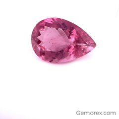 Pink Tourmaline Pear Shape Faceted 9.35ct