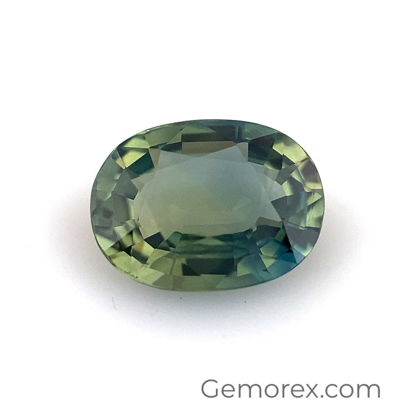 Teal Sapphire Oval 1.46ct
