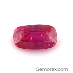 Ruby Cushion Faceted 1.04ct