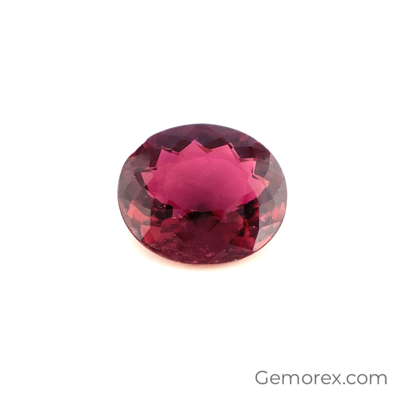 Pink Tourmaline Oval Faceted 4.46ct