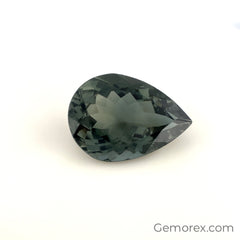 Grey Tourmaline Pear Shape Faceted 5.23ct