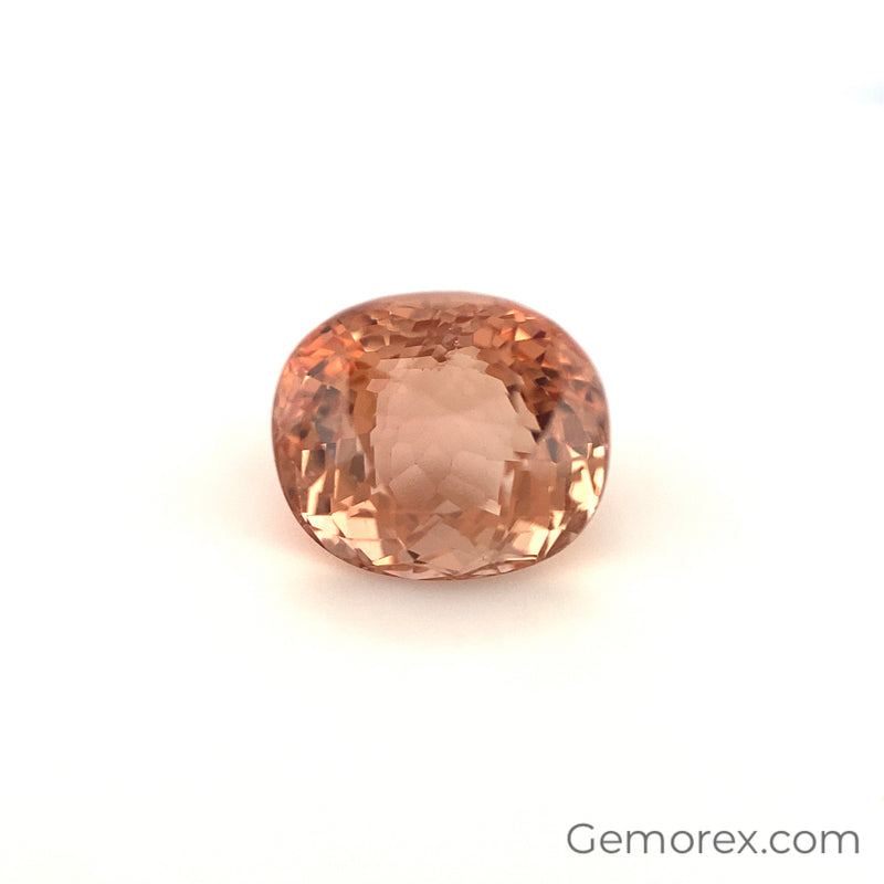 Peach Tourmaline Oval Faceted 5.08ct