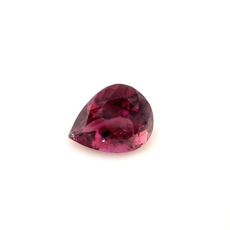 Pink Tourmaline Pear Faceted 2.66ct