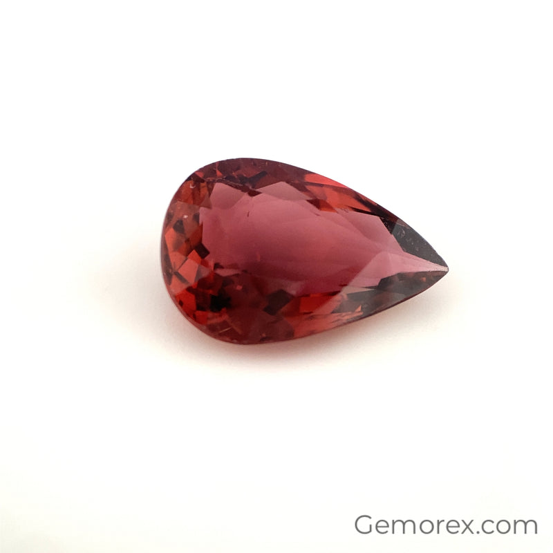Pink Tourmaline Pear Shape Faceted 4.26ct
