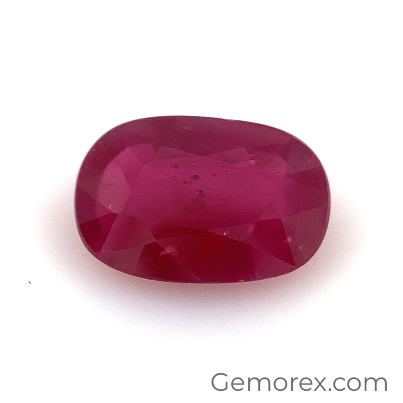 Ruby Cushion Faceted 1.13ct