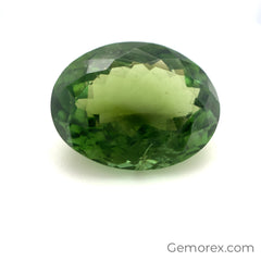 Green Tourmaline Oval Faceted 10.60ct