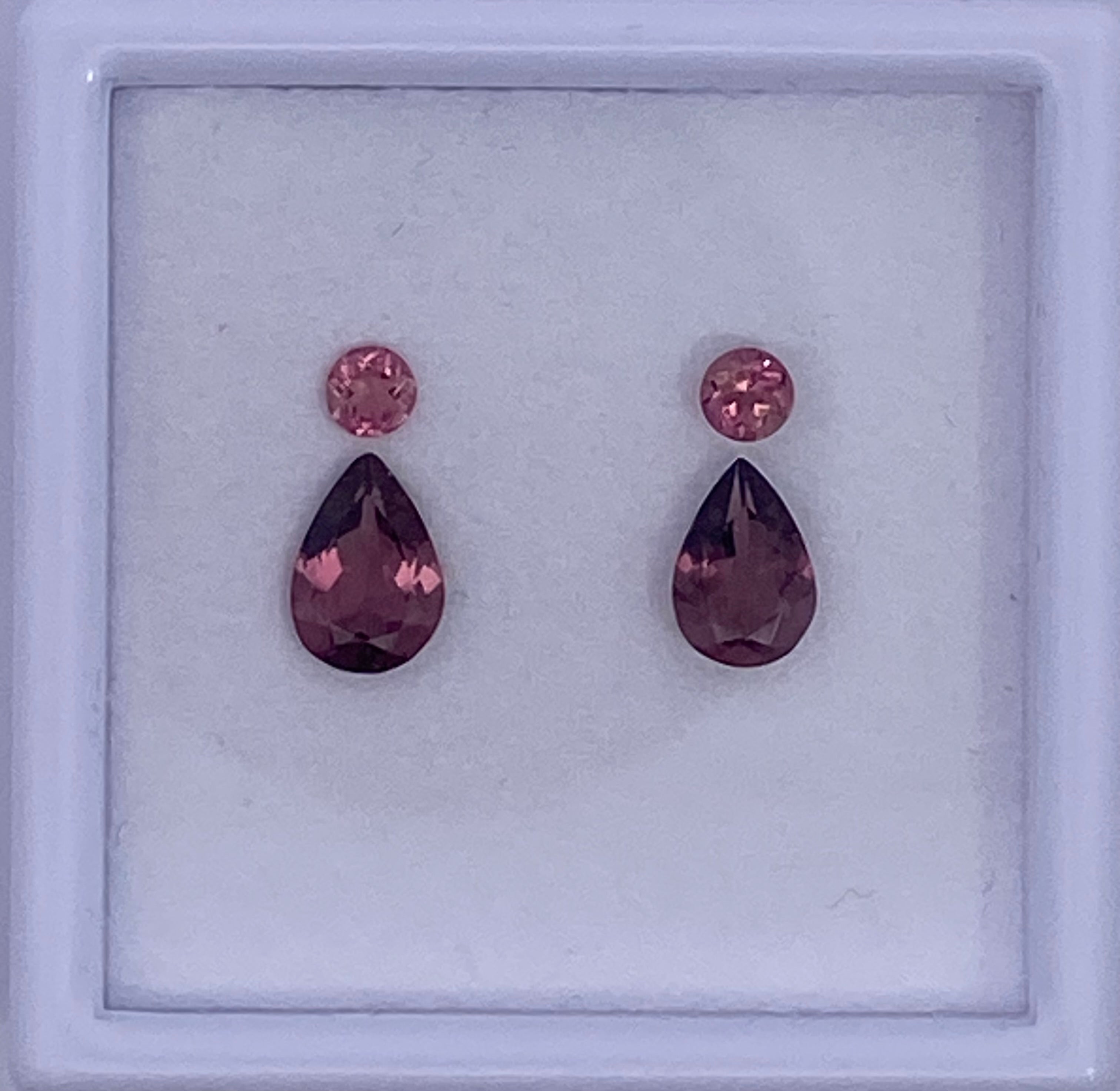 Tourmaline Earring Layout | Gemorex International Inc.