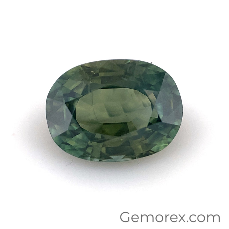 Teal Sapphire Oval 1.93ct