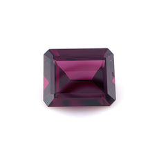 Purple Garnet Emerald Cut Faceted 5.49ct
