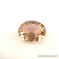 Peach Tourmaline Oval Faceted 3.99ct