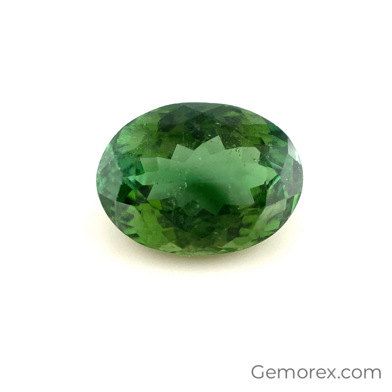 Green Tourmaline Oval Faceted 8.95ct