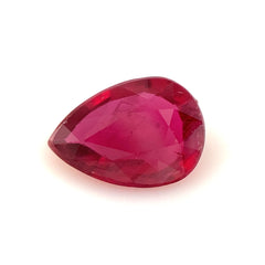 Ruby Pear Faceted 1.03ct