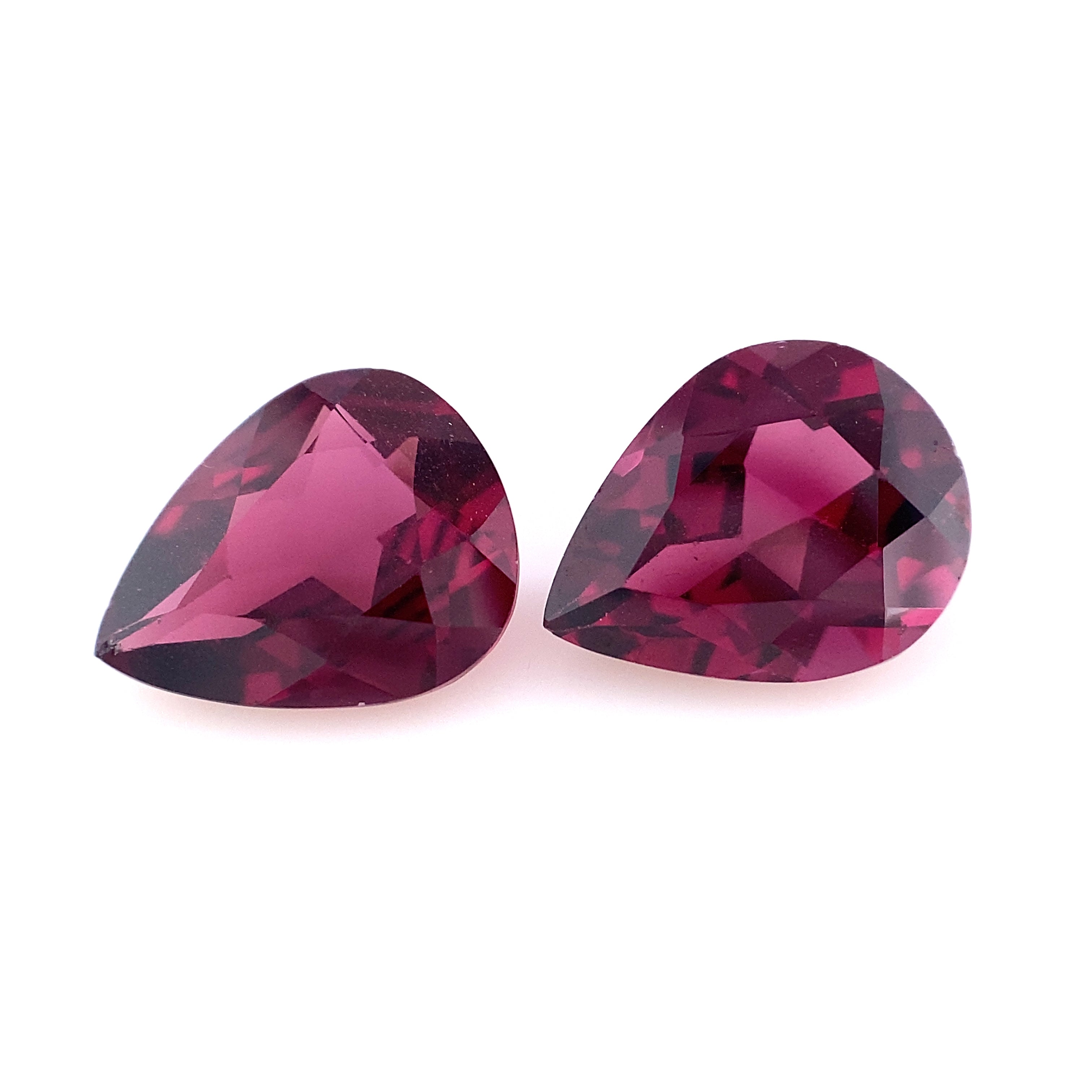 Rhodolite Garnet Pear Faceted Gemorex International