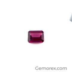 Pink Garnet Emerald Cut 9x7 mm