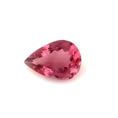 Pink Tourmaline Pear Faceted 1.85ct