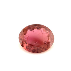 Pink Tourmaline Oval Faceted 2.63ct