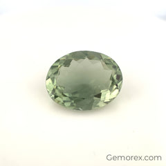 Green Tourmaline Oval Faceted 4.84ct