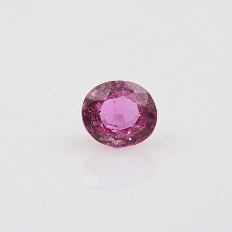 Fancy Color Raspberry Pink Sapphire Oval 1.48ct - Gemorex International Inc.