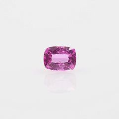 Fancy Color Fuchsia Pink Sapphire Rectangle 1.31ct - Gemorex International Inc.
